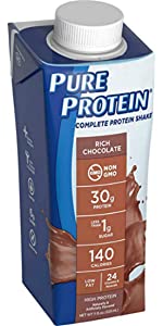 Pure Protein shake one bottle